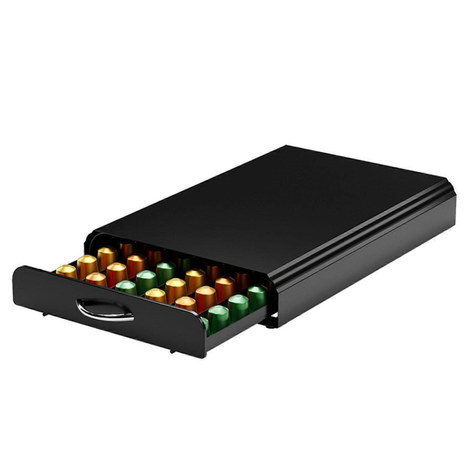 Coffee Pod Capsule Drawer Organizer Compatible with SpaceSaving Design for Home and Office Storage