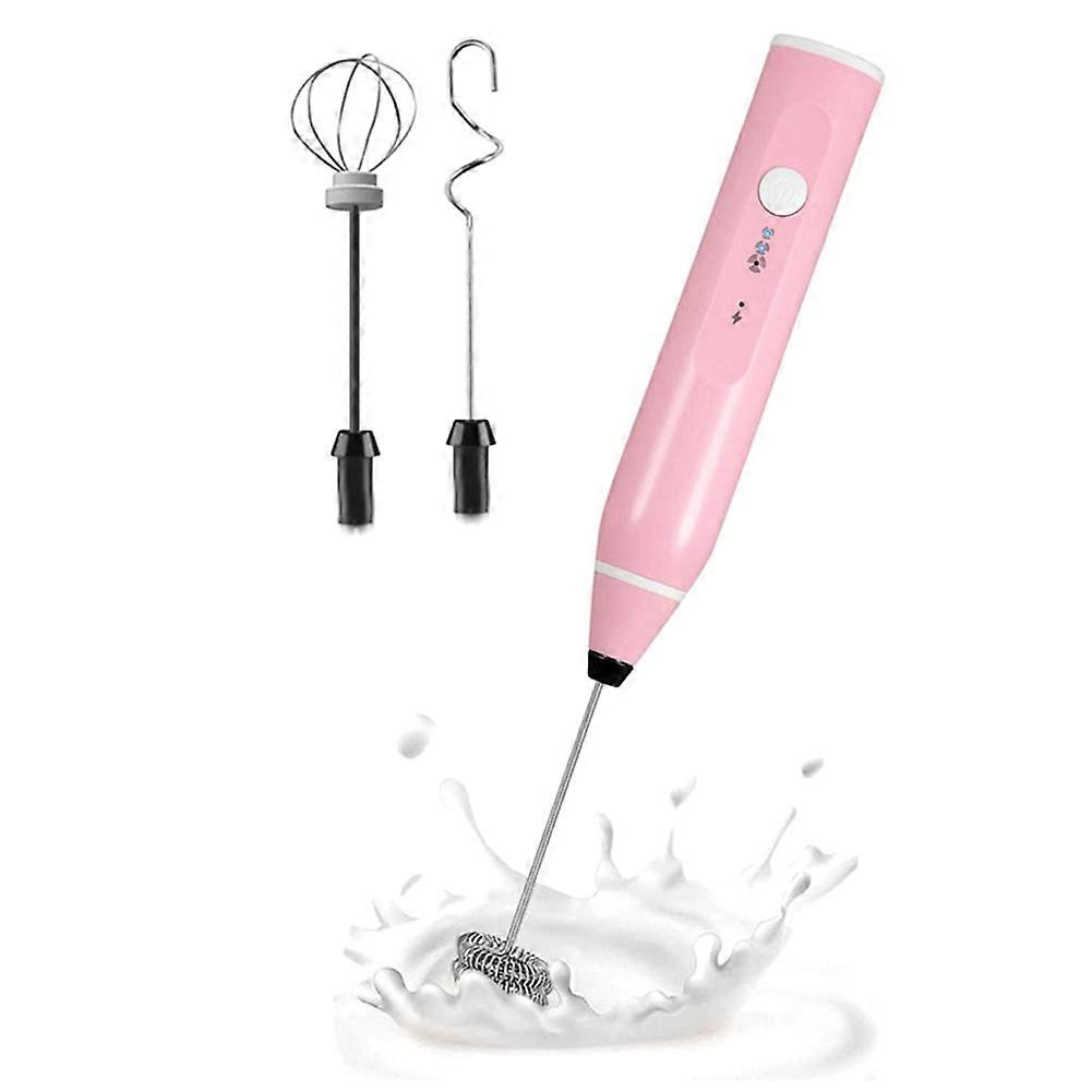 Mini Electric Handheld Electric Blender with USB Electrical Maker Whisk Mixer for Cappuccino,B