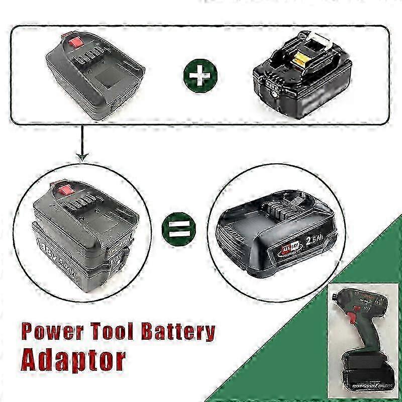 Battery Adapter For Makita 18V Li-ion Convert To For Bosch PBA 18V C Power Tool