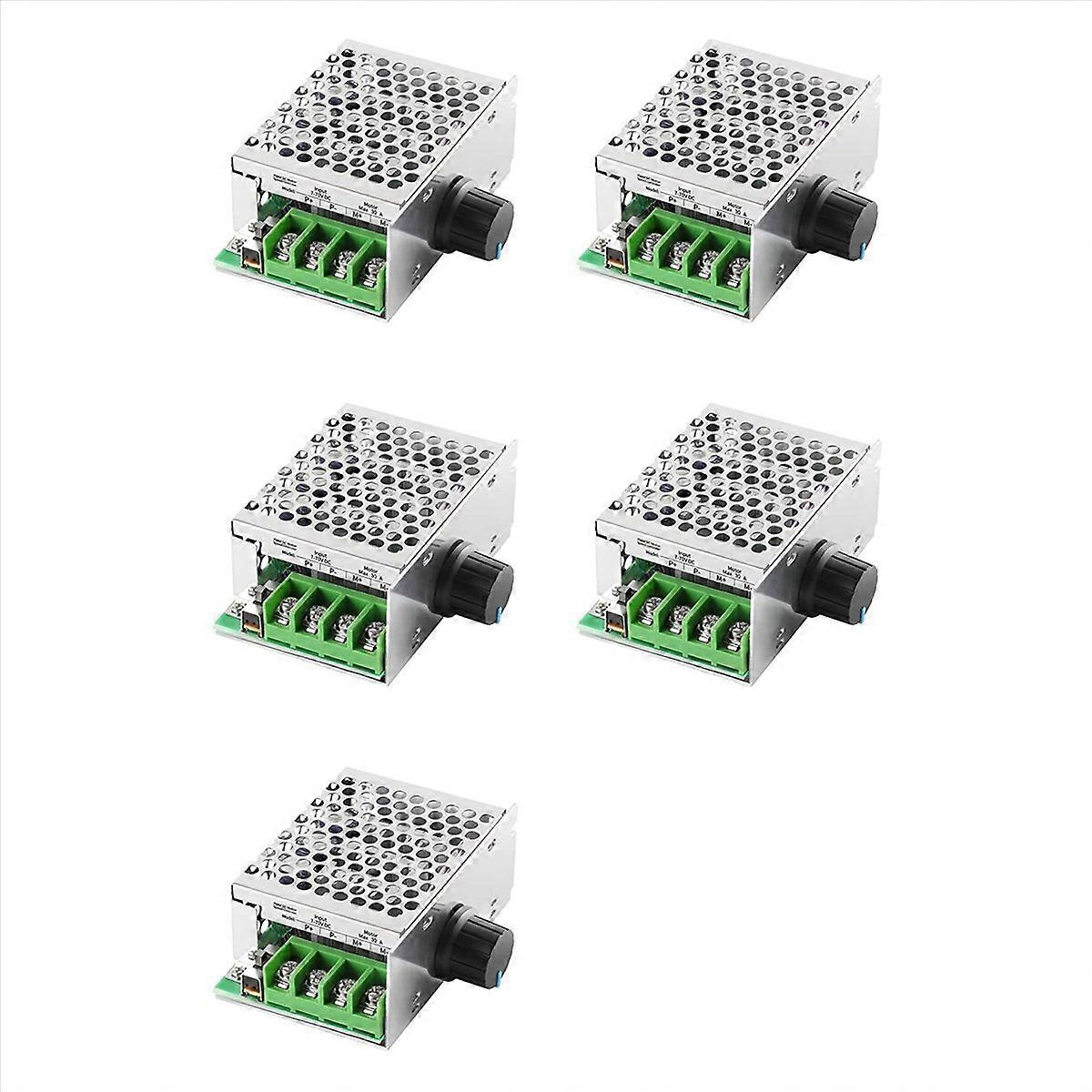5X DC Motor Speed Controller PWM Controller, 7-70V 30A Adjustable PWM Motor Speed Regulator 12V 24V 
