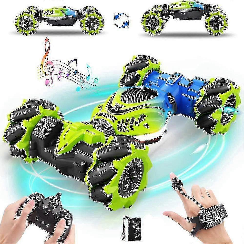 Gesture Sensing Stunt Car 2.4GHz Remote Control Toy with Music