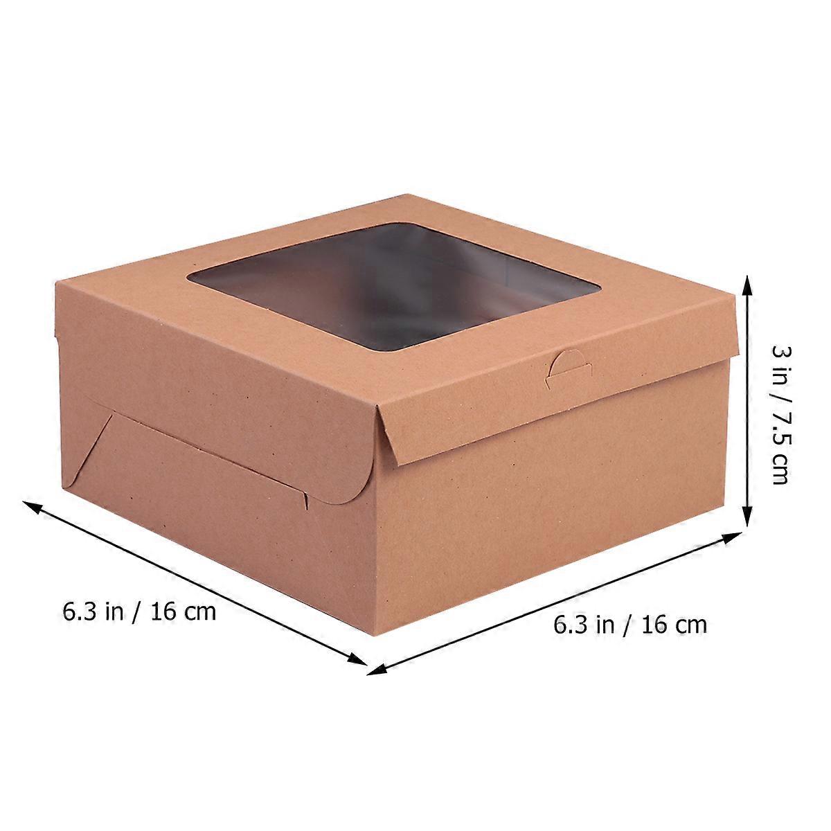 Mini Cupcake Boxes Paper Cupcake Packing Box Birthday Party 12Pcs