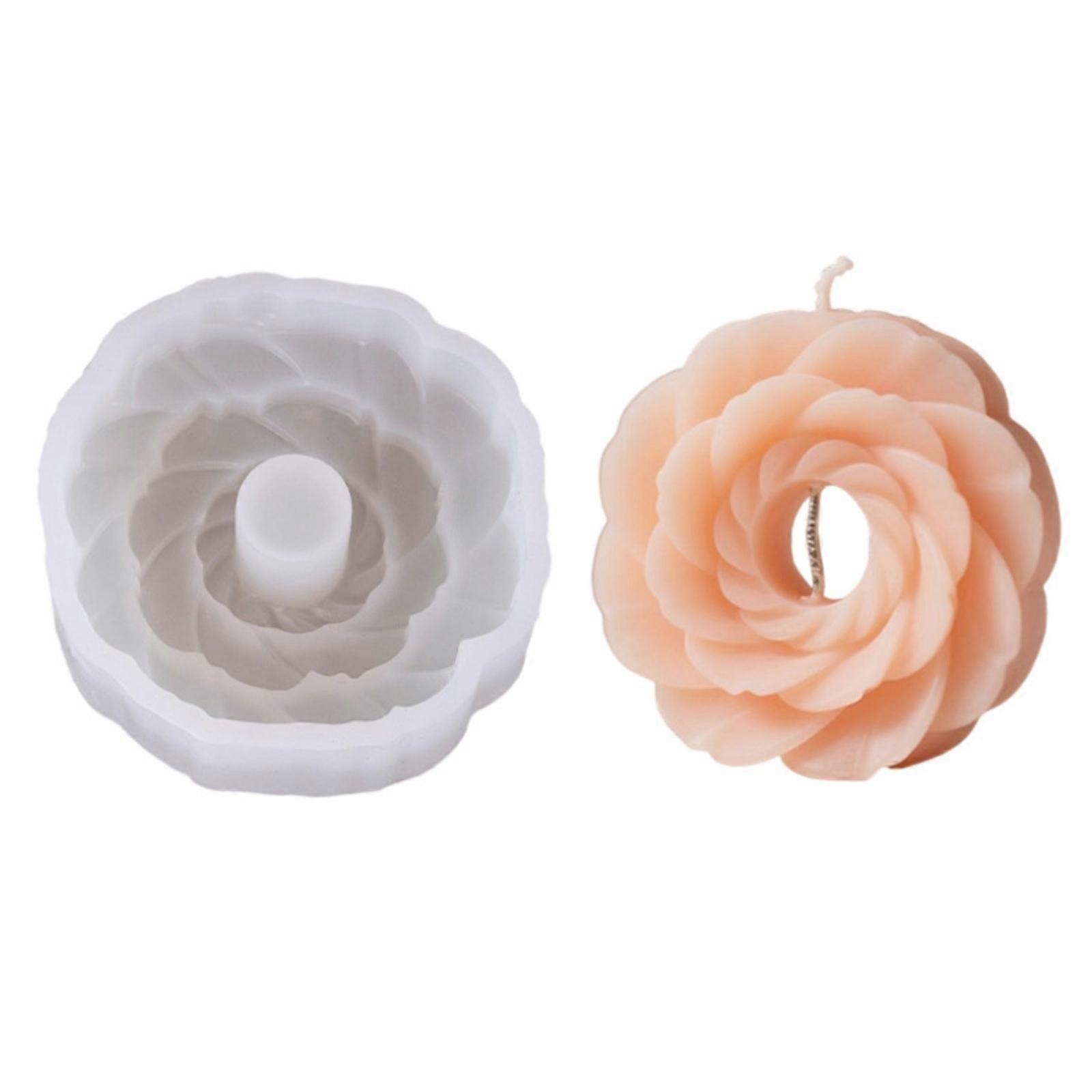 Silicone Candle Mould Simple Operations Designs for Projects Home or Classroom Setting Multicolor