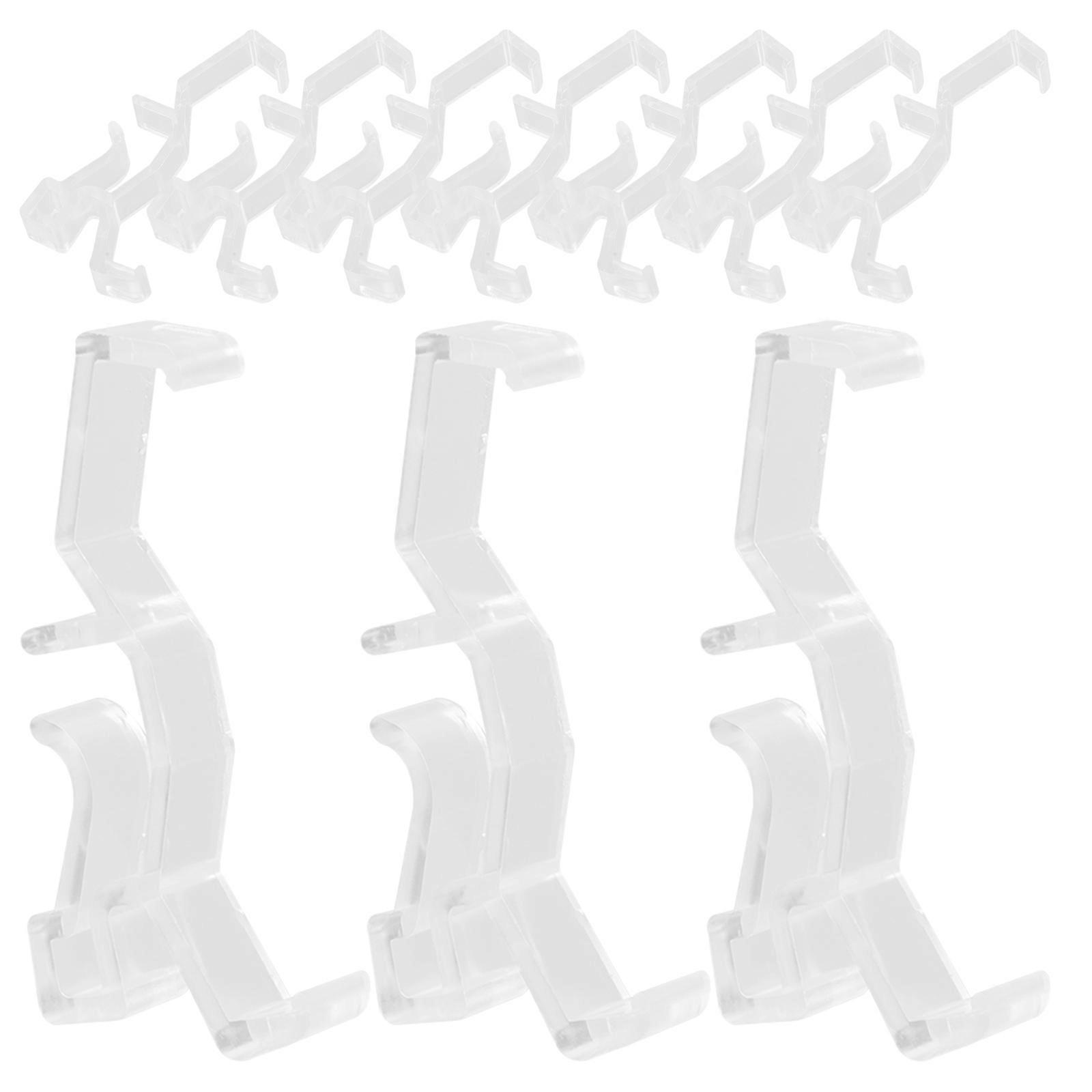 Clear POM Curtain Clips for Home Use and Easy to Install Suitable for Various Blinds 2 inch