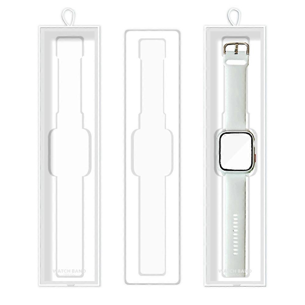 Gift PVC Cardboard Rectangle Bracelet Watch Box Package Case for Apple Watch