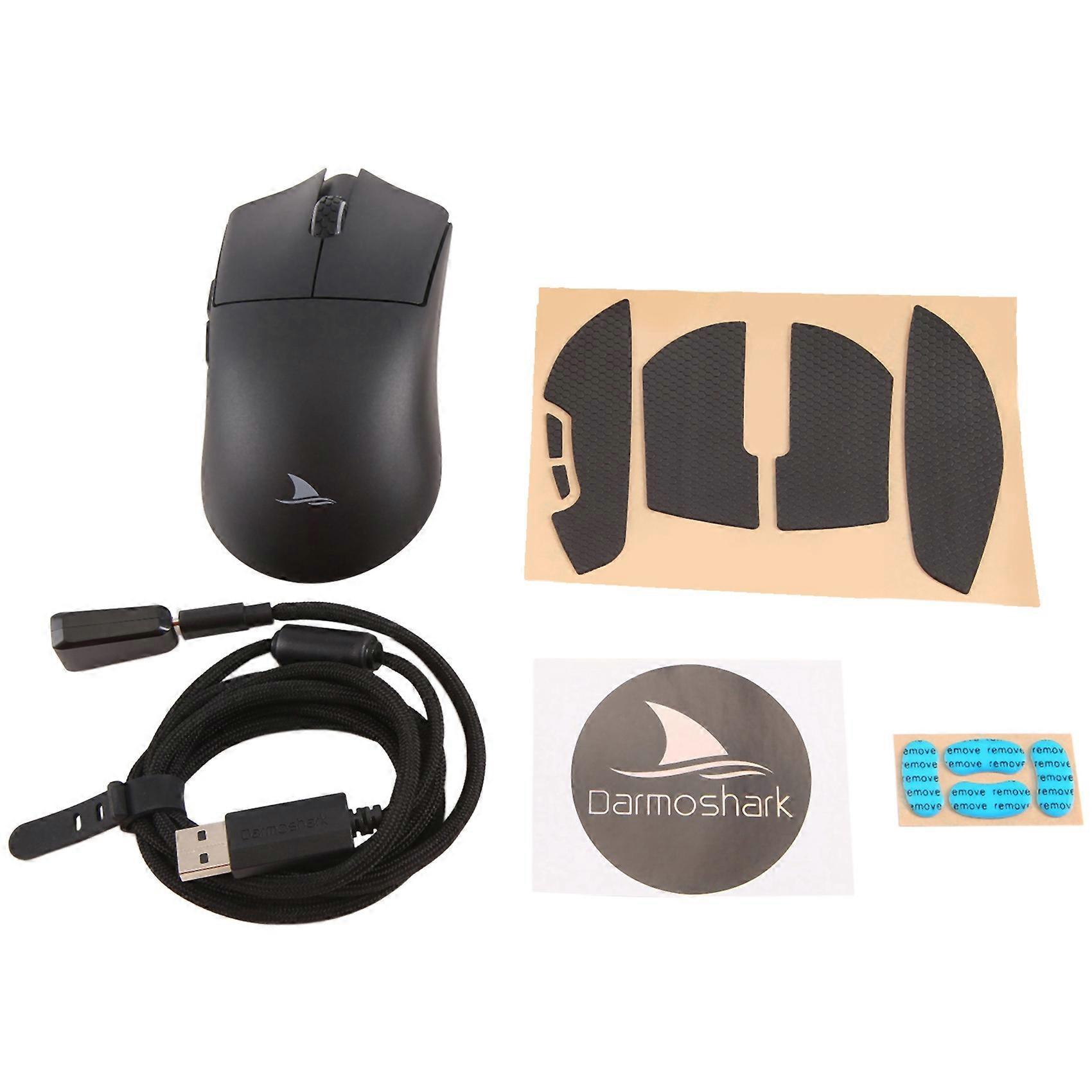 Darmoshark M3-Pro Mouse 4KHz Wireless Esports Gaming Mouse Sensor PAM3395 Optical Mice Black