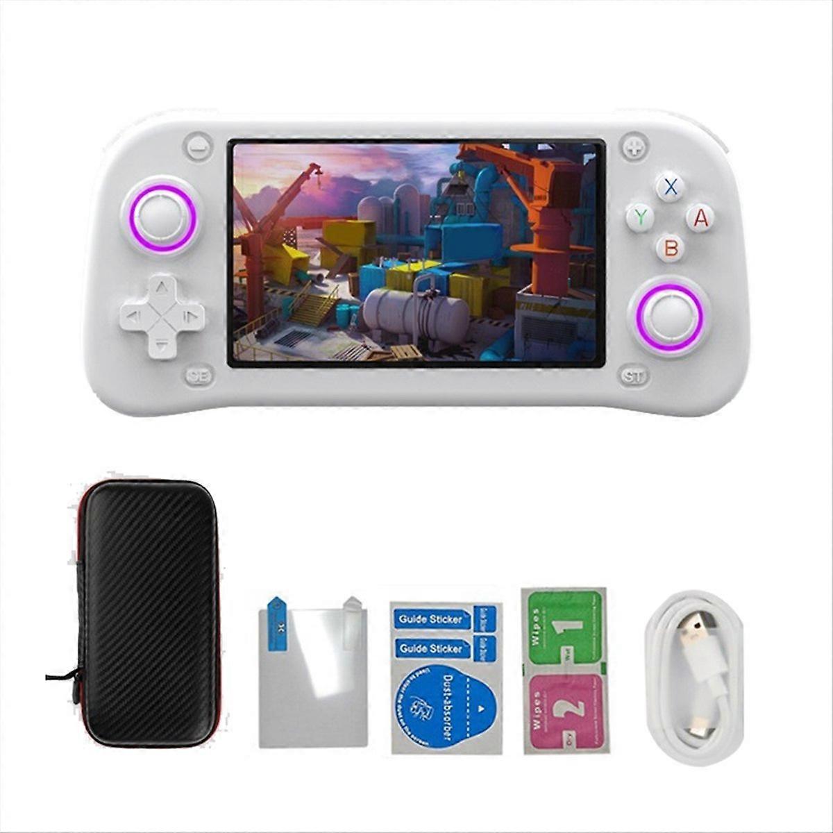 XF43 Retro Handheld Game Console 4.3in IPS Screen White