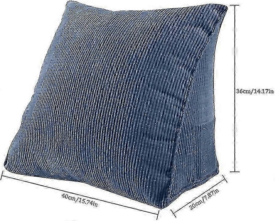 Triangle Wedge Pillow, Reading Backrest Pillow Bed Backrest Positioning Backrest P