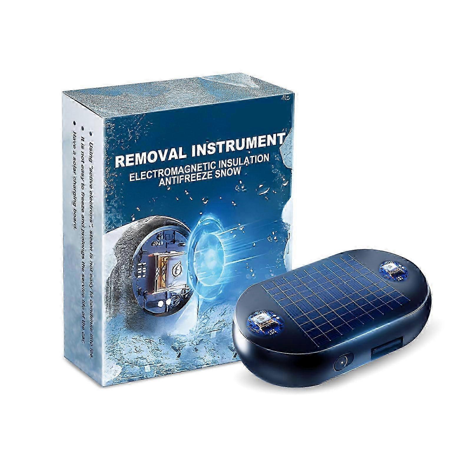 Electromagnetic Deicer Snow Remover for Cars, Frost Protection, Ice Melting Tool for Cold Climate, Portable and Efficient