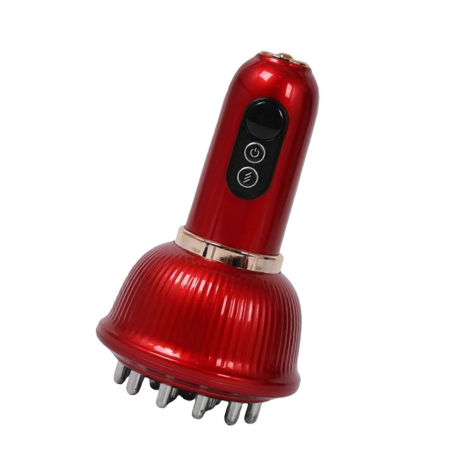 Multi Function Body Massage Device Using Red Light And Heat For Full Body Use To Reduce Stretch Marks  Red