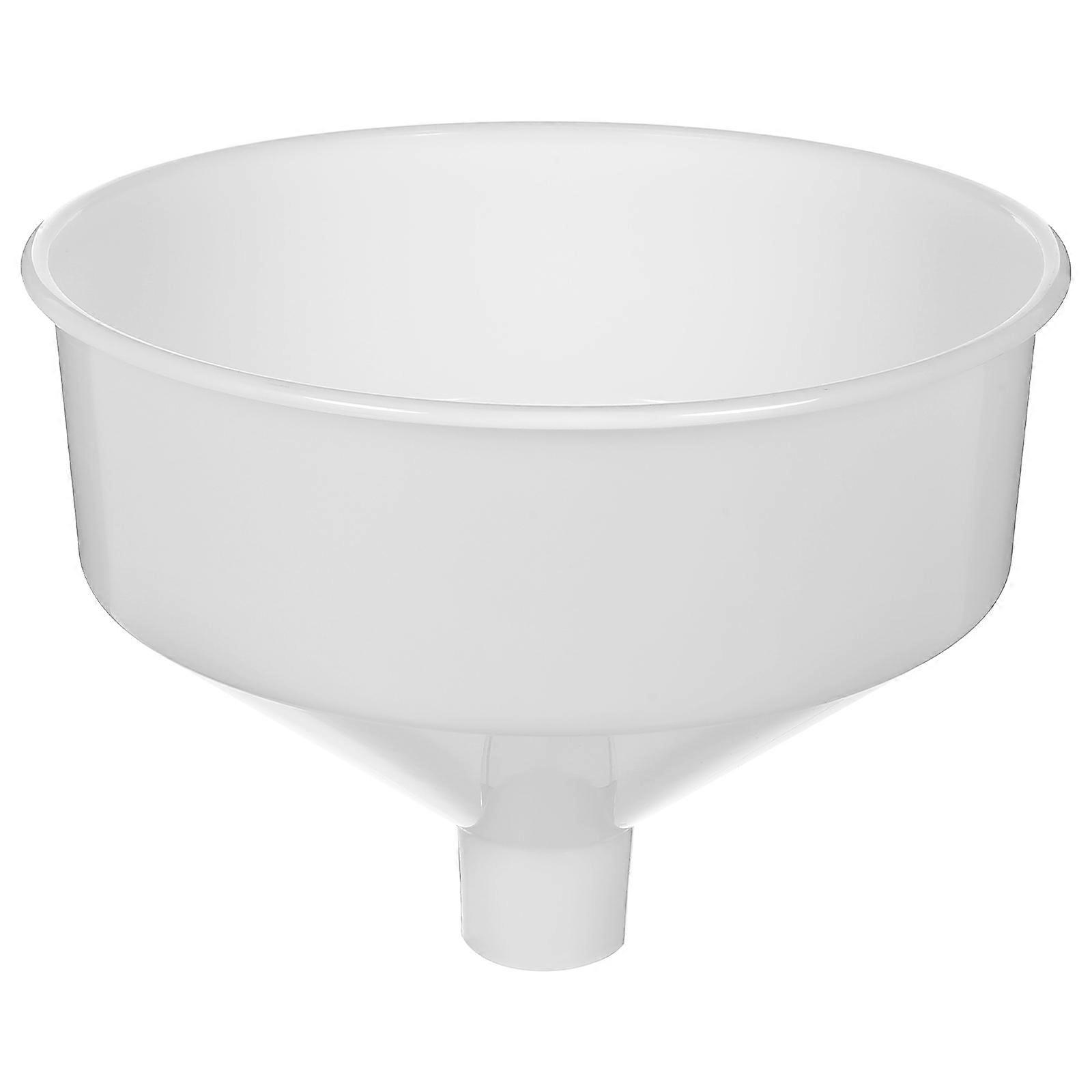 Transparent Plastic Funnel for Home Use Safe and Assured with Wide Range of Uses 1Pc