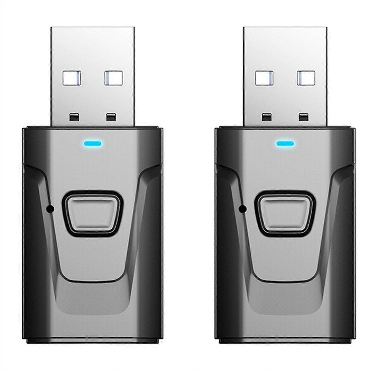 4 i 1 USB Bluetooth-sendermodtager Trådløs lydadapter