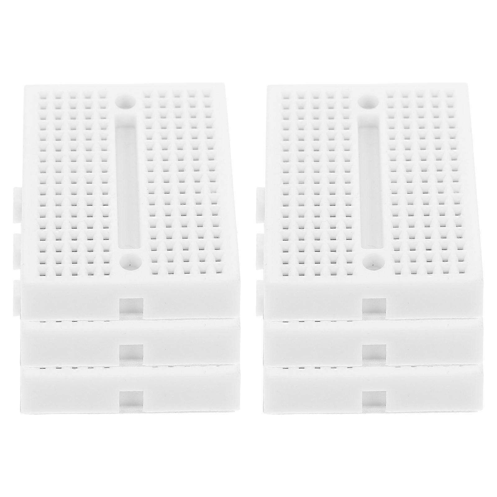 Mini Bread Board Solderless Breadboard for Experiment Science 6Pcs Pack