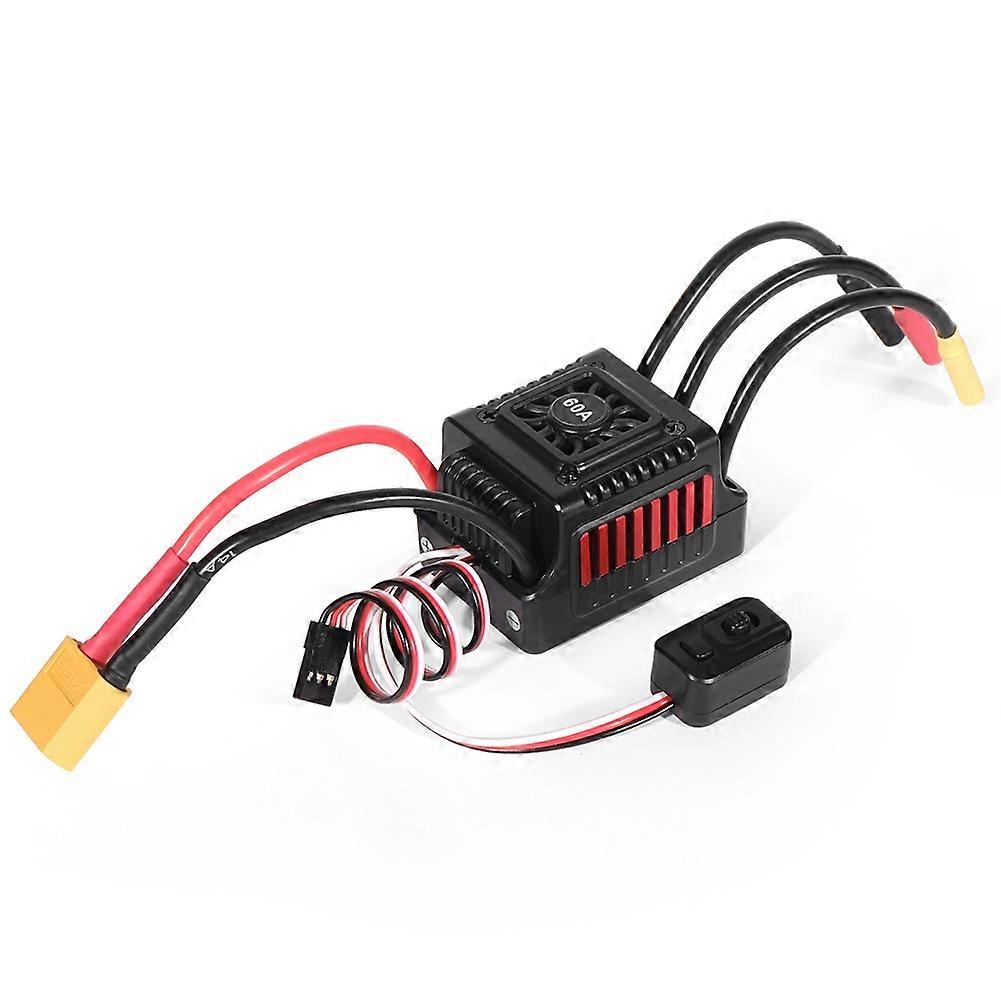 Sensorless Brushless Waterproof Car ESC 60A XT60 Plug