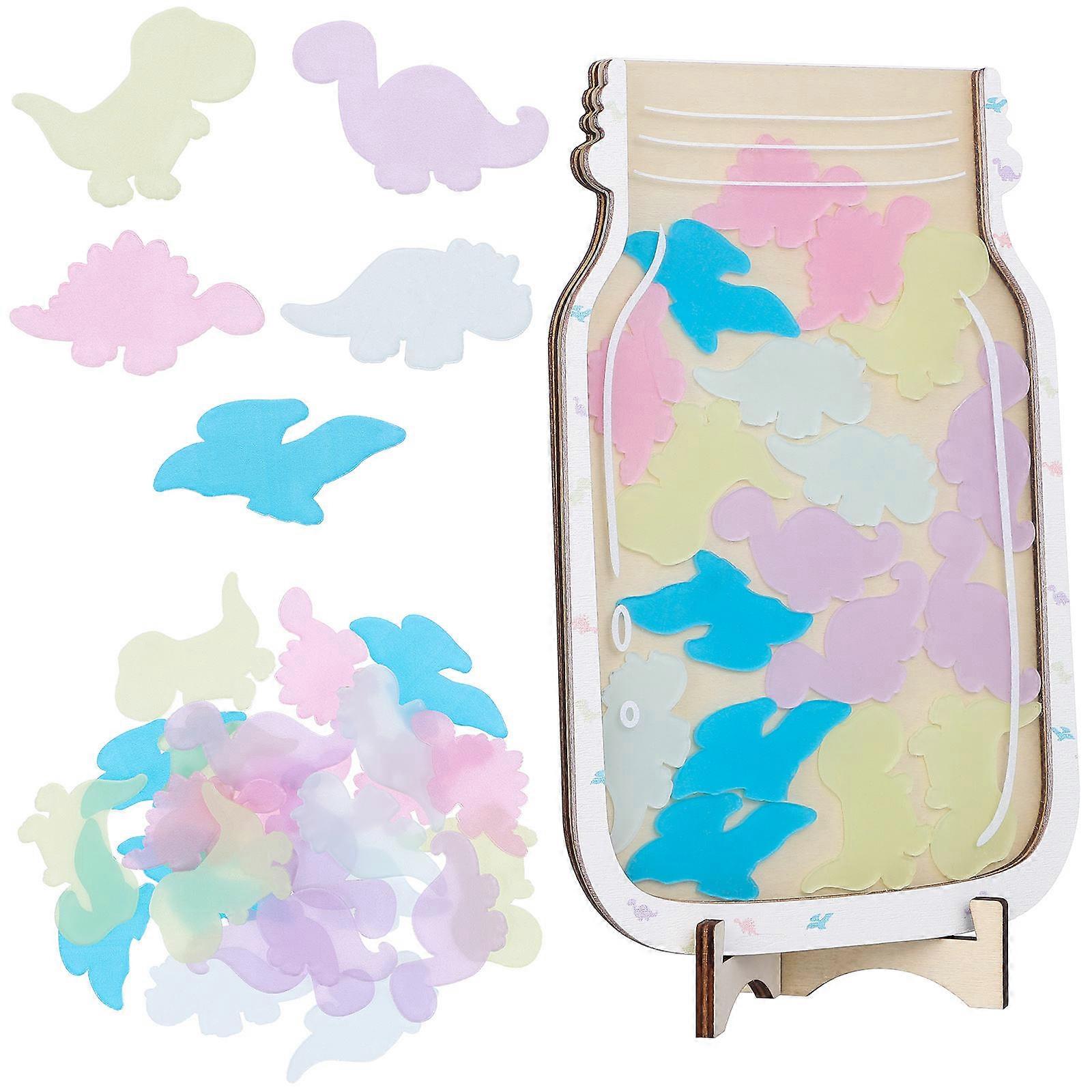 Classroom Reward Jar Wood Reward Jar for Incentive 3Pcs Set