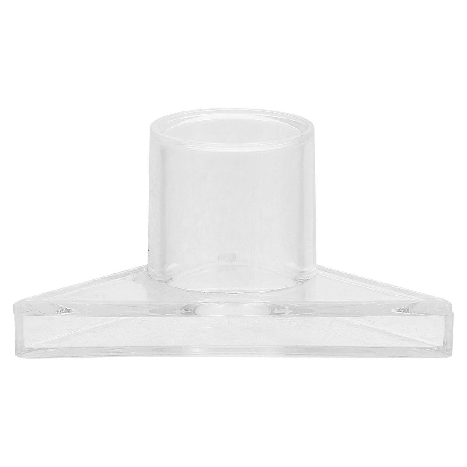 Durable Transparent ABS Duckbill Nozzle for Aquarium with Triangular Water Pipe Design and Bottom