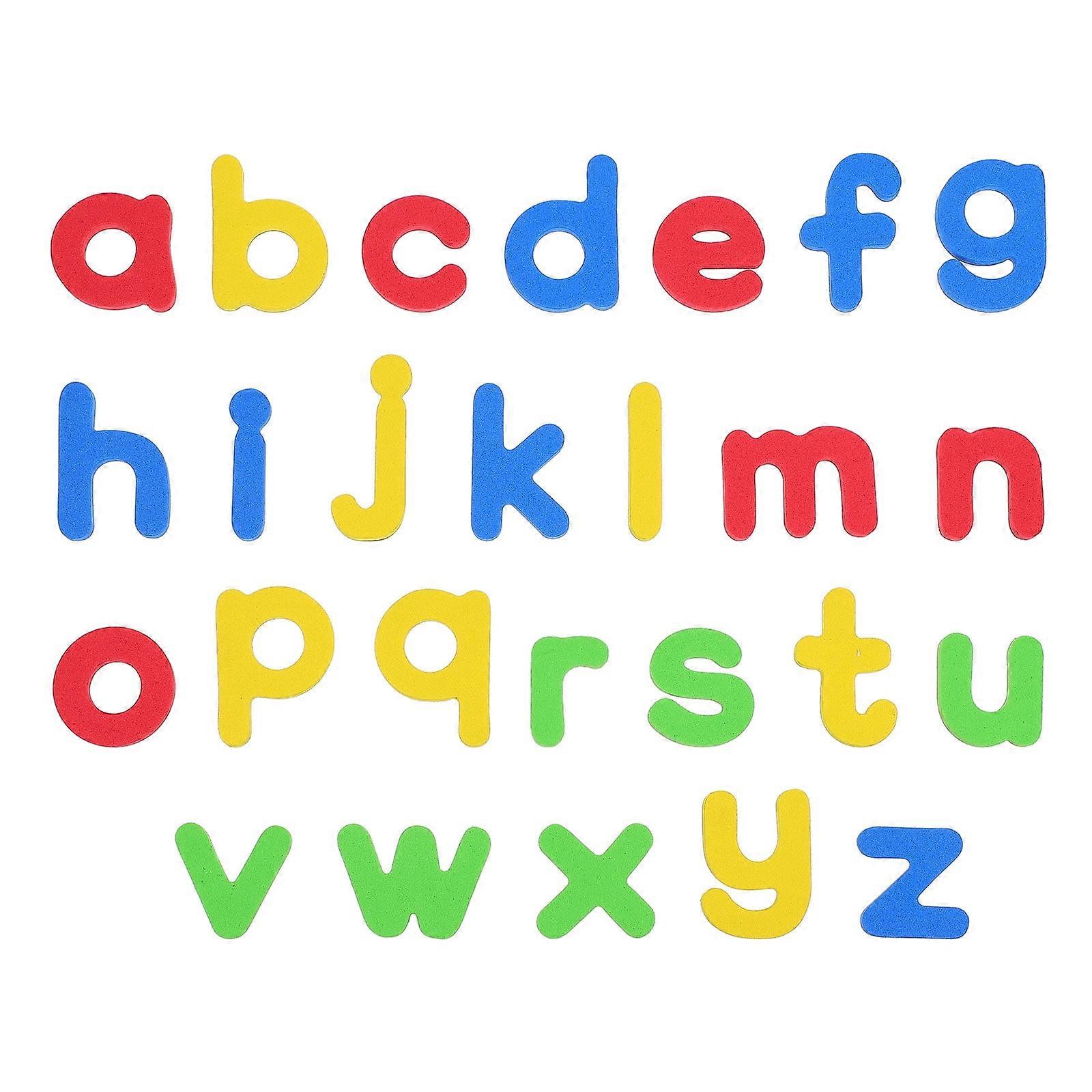 1 Set Alphabet Magnets Magnetic Letters Magnets Lowercase Letters Fridge Magnets