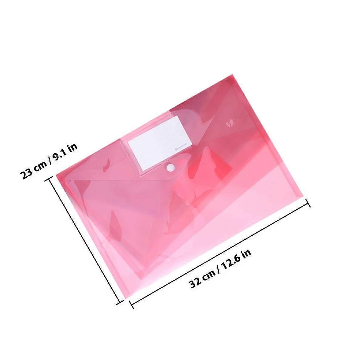 Assorted Color Document Organizer for Office Use 10Pcs File Folder Set