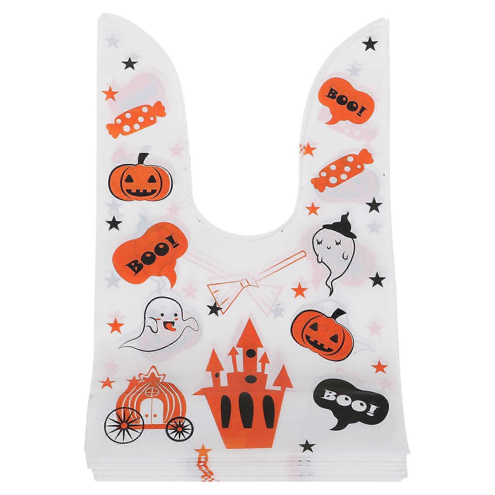 Rabbit- Bags Storage Use 50Pcs Creative Halloween Pouches