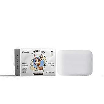 Donkey Milk Whitening Soap, Body Back Cleansing Lighten Underarm Dark Skin Moisturizing Whitening Beauty Soap