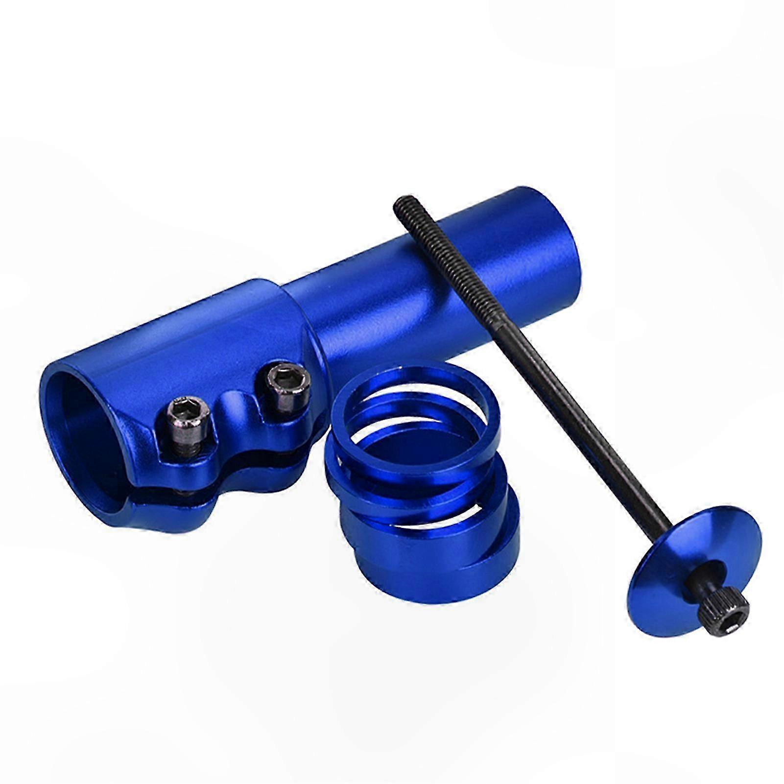 Adjustable Aluminum Handlebar Riser Adapter for Mountain and Folding Bikes