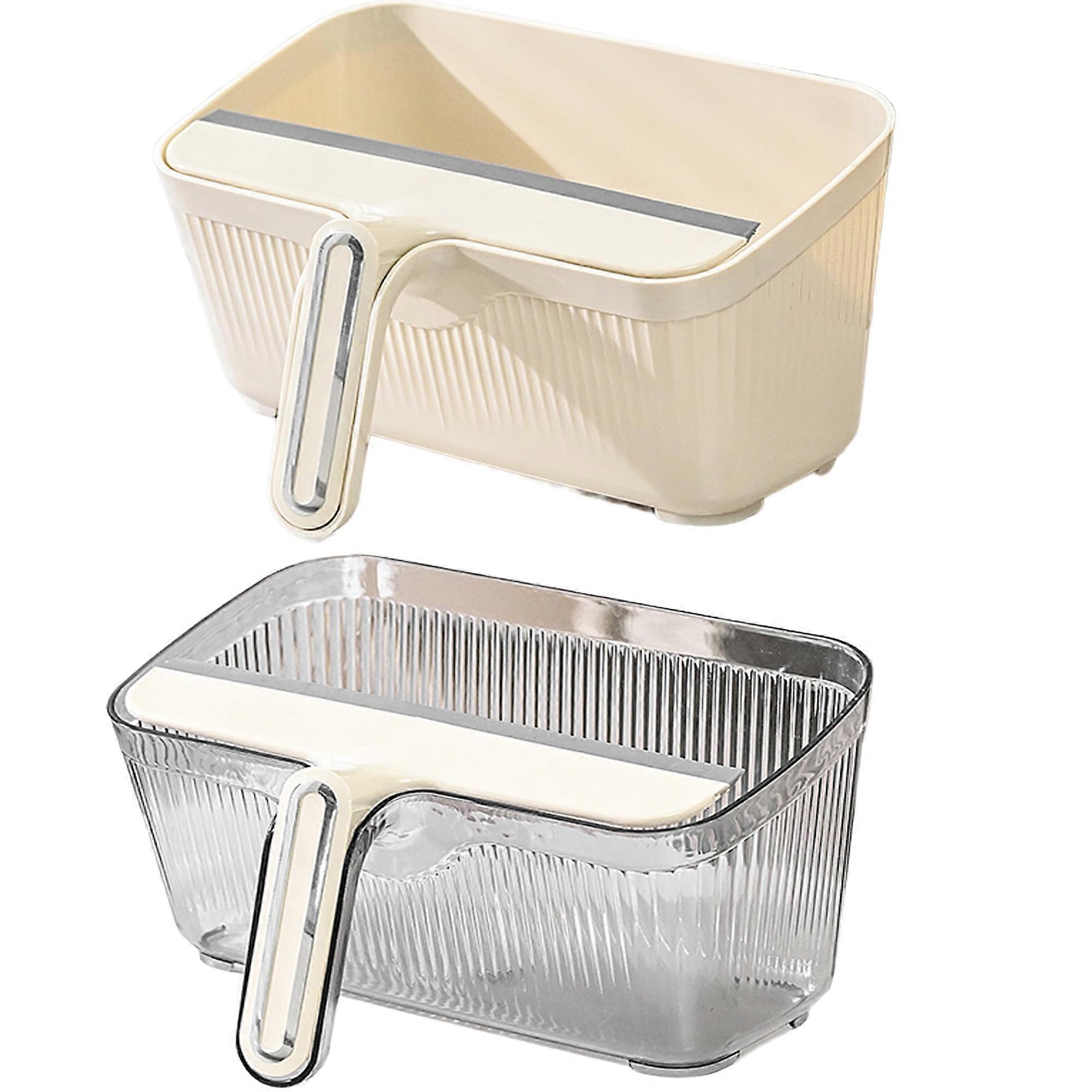 Desktop Cleaning Kit with Builtin Scraper Trash Can for Home Kitchen and Office Desk