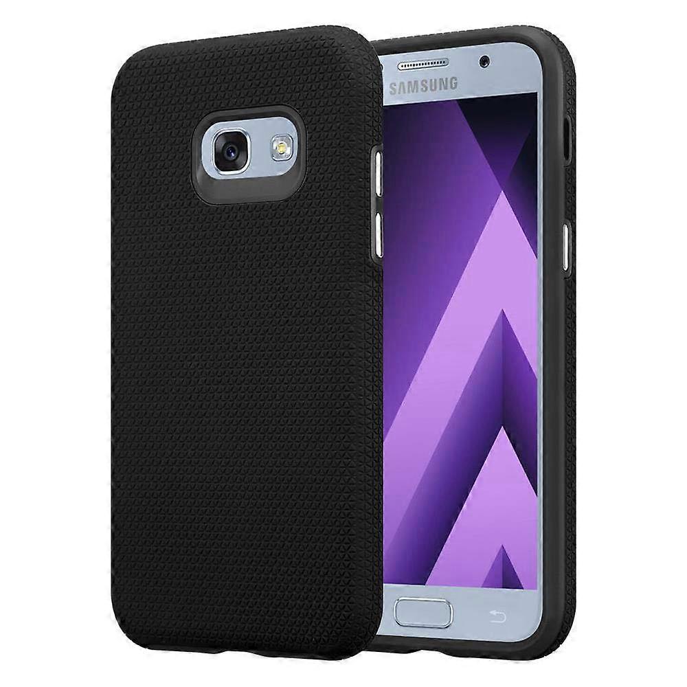 Protective Case Samsung Galaxy A3 2017 Case - Hard Cover Rubber Look