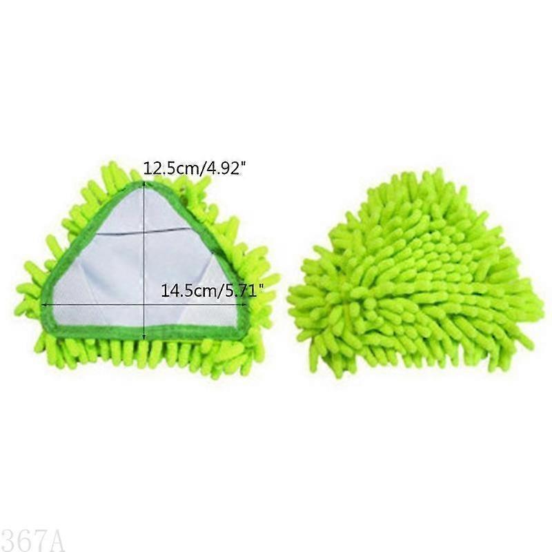 367A Triangular Mop for Head Mop Replacement Heads Easy Cleaning Green Color for Mops
