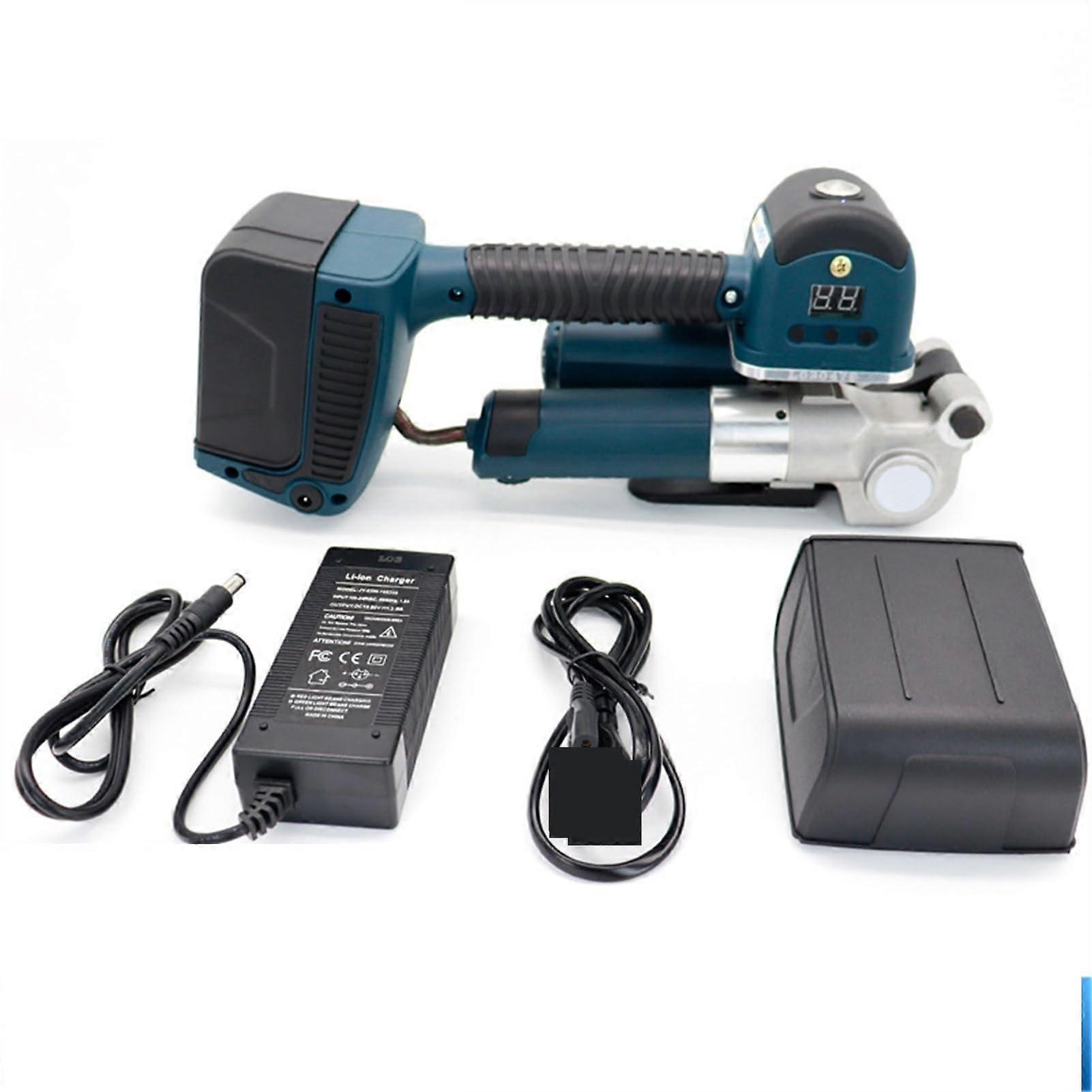 DD19A Electric Strapping Machine with Fast Sealing and Precise Tension Control for Industrial Packaging