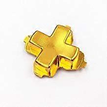Aluminum Alloy Gold AntiSlip Directional Pad Replacement for Xbox One Controller for Precise Control