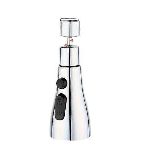 Faucet Extender with Scraper Three-speed Water Flow 20-24mm Universal Kitchen Cleaning Extension Accessory