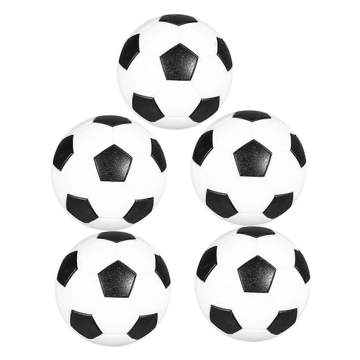 5pcs Foosball Replacement Balls Set for Mini Table Soccer Easy Ball Replacement Consistent Game Performance