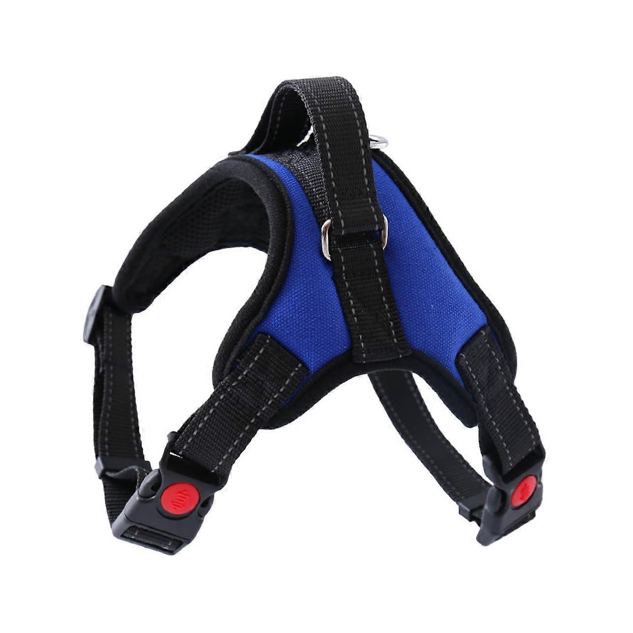 Adjustable No Pull Dog Harness with Front and Back Clips Breathable Mesh Padded Vest for Training