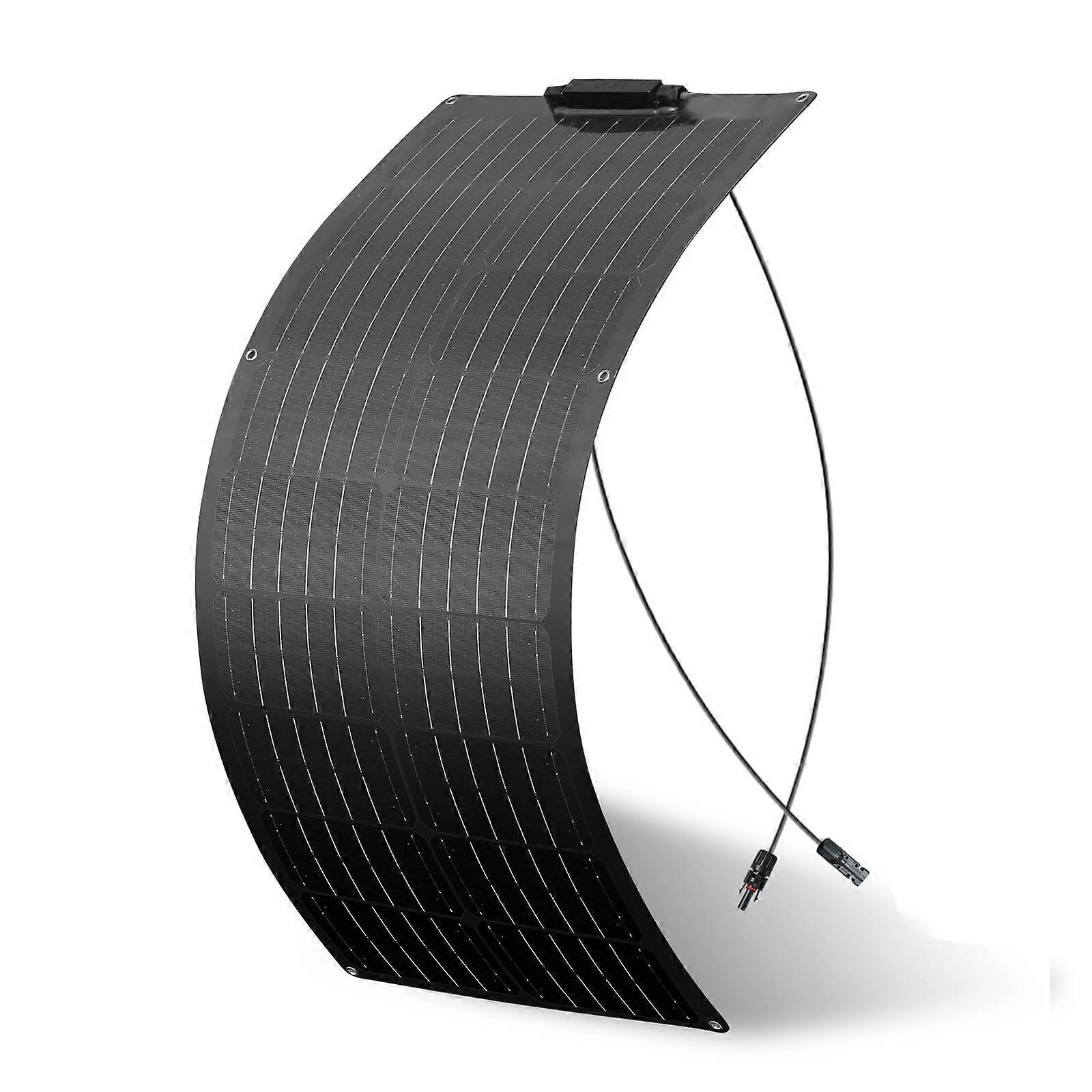 50W Flexible Monocrystalline Solar Panel  Efficiency for RV Boat Caravan Off Grid Roof