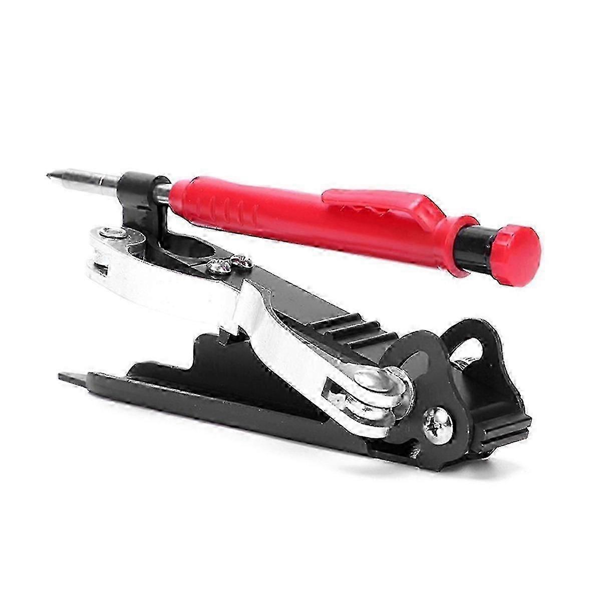 Multifunctional Woodworking Graffiti Line Measuring Tool with Red Marking