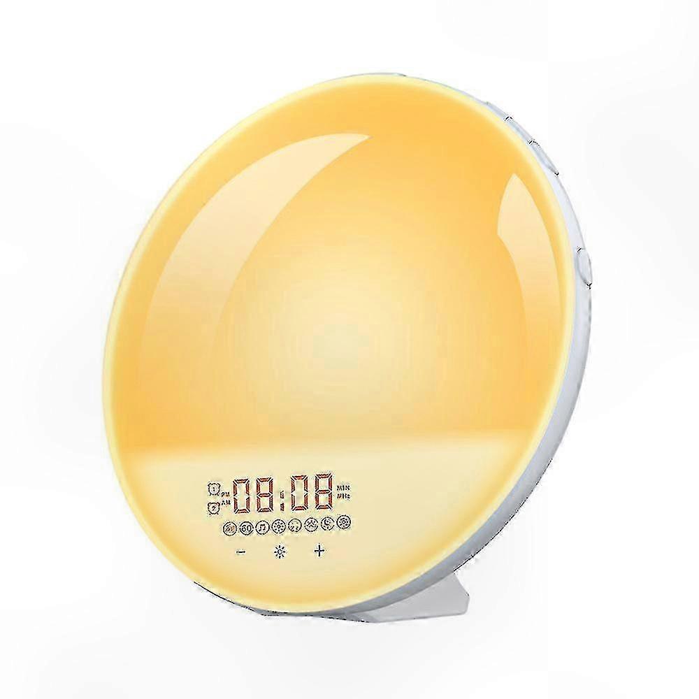 Wake Up Light with Sunrise Simulation, Bed Shaker and FM Radio Functionality