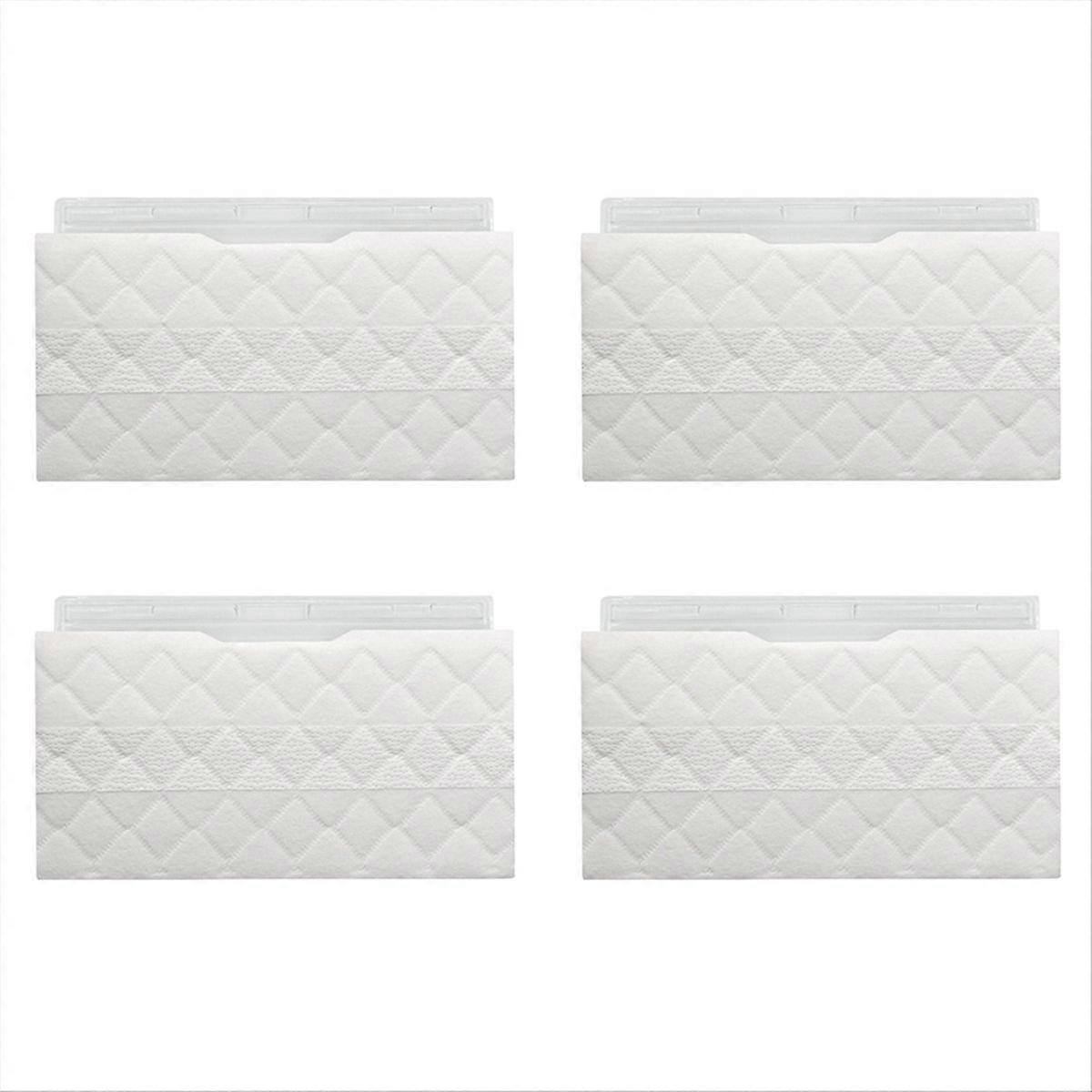 4pcs Mop Replacement Pads for VACMOP VM252 VM205