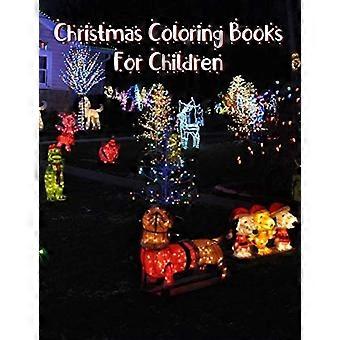 Livres de coloriage de Noël pour enfants : Livres de coloriage de Noël pour enfants, Livre de coloriage de Noël. 50 pages de papier d’histoire. 8. Couverture de 5 po x 11 po