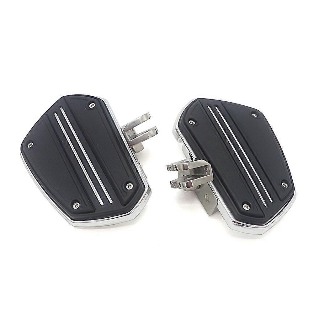 Motorcycle Footrests Kit Adjustable Highway Peg Mounts