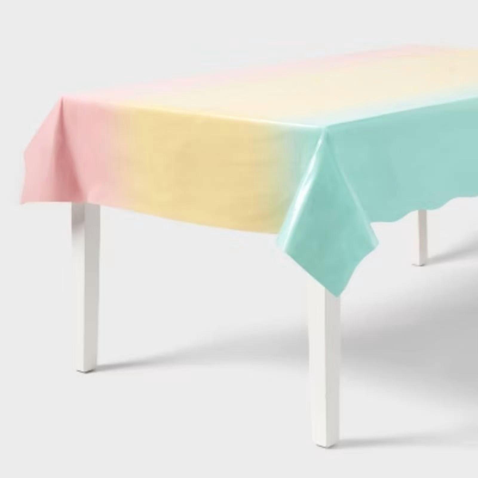 Gradient Print Rectangular Table Cover