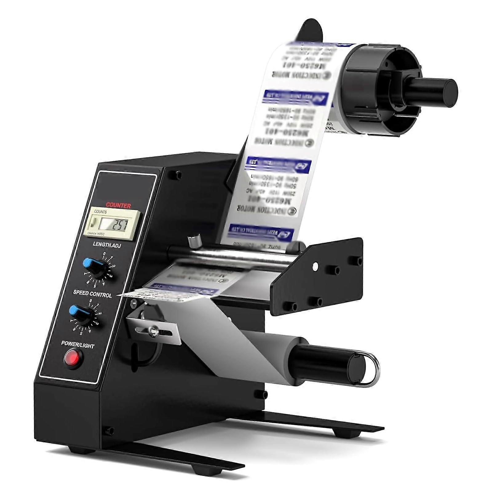 Automatic Label Dispenser with Counter, Adjustable Speed and Smart Sensor for  Labels