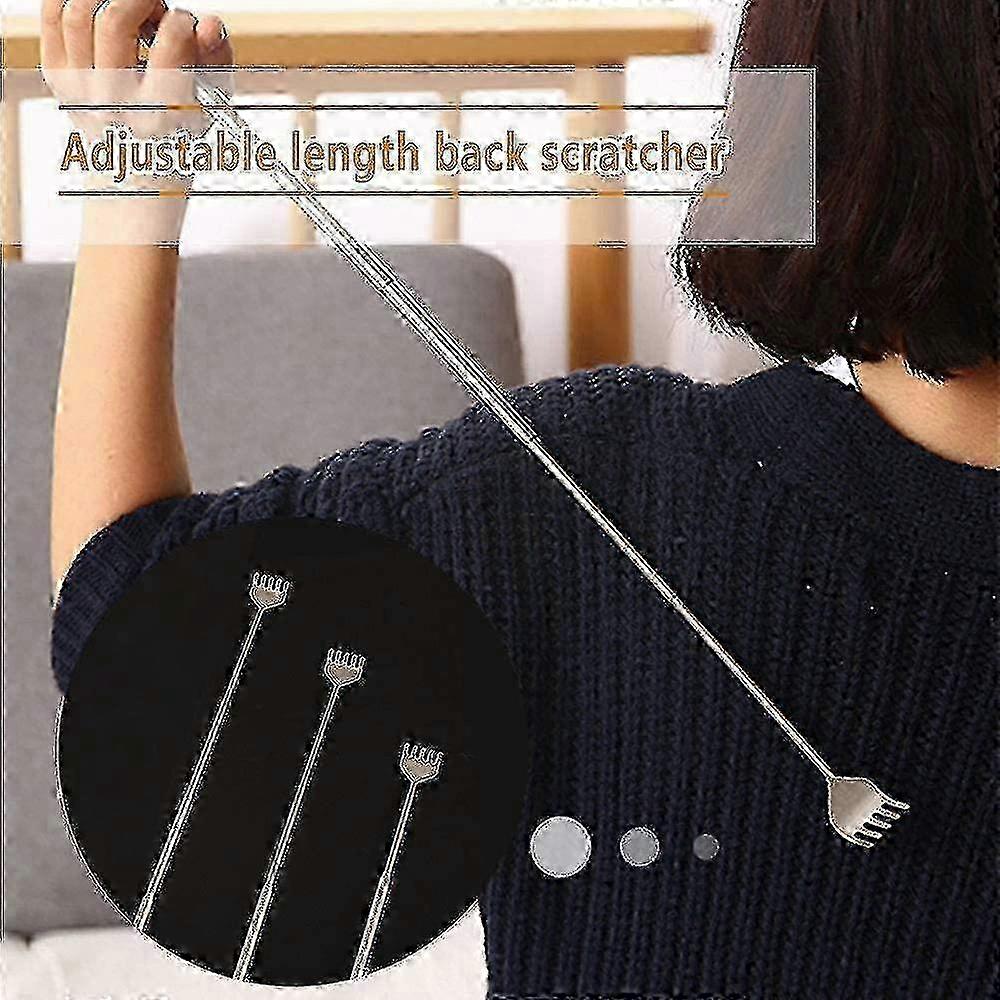 Back Scraper, Telescopic Back Scraper Stainless Steel