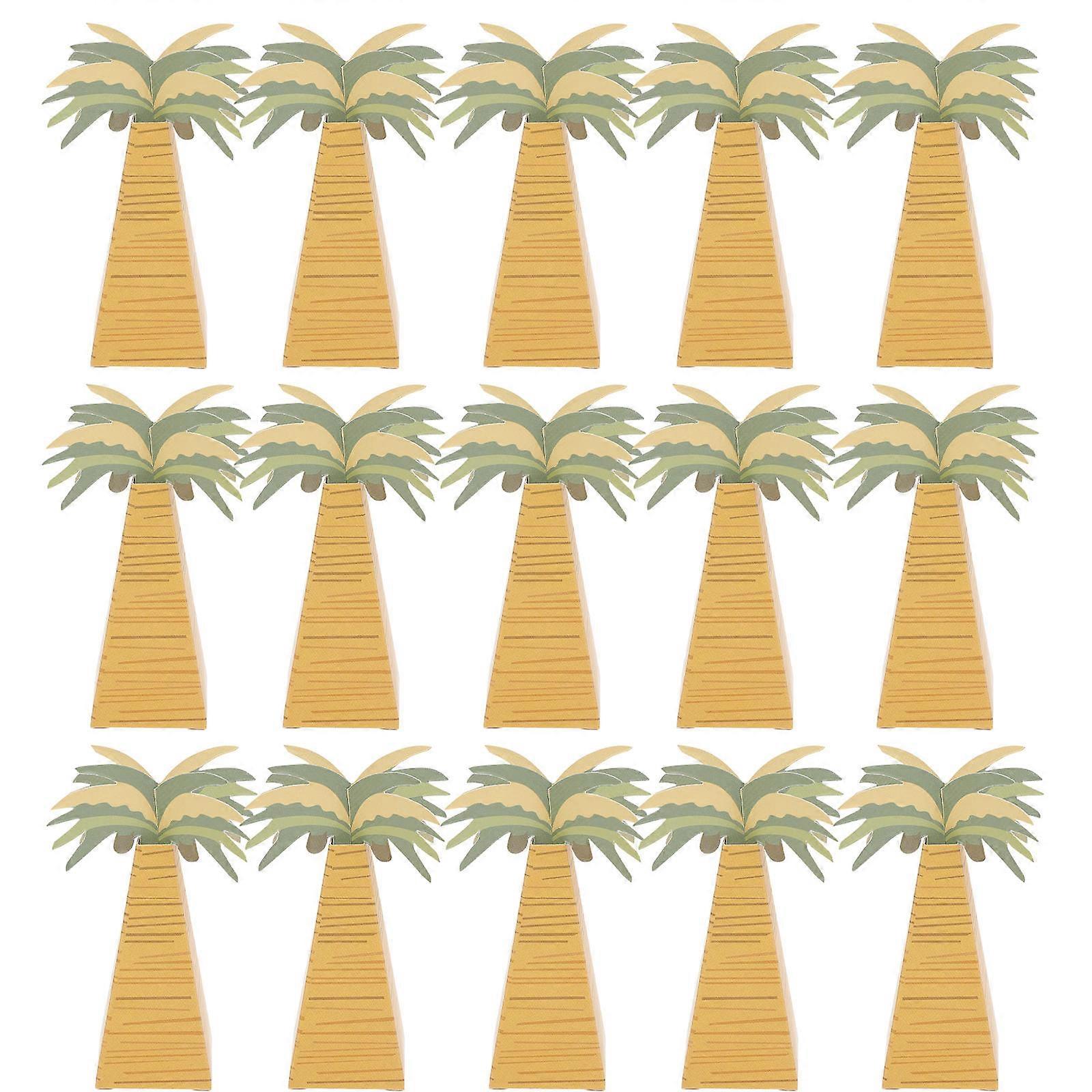 Palm Tree Candy Wrapper Gift Bag for Storage 72Pcs Multi Color Wedding