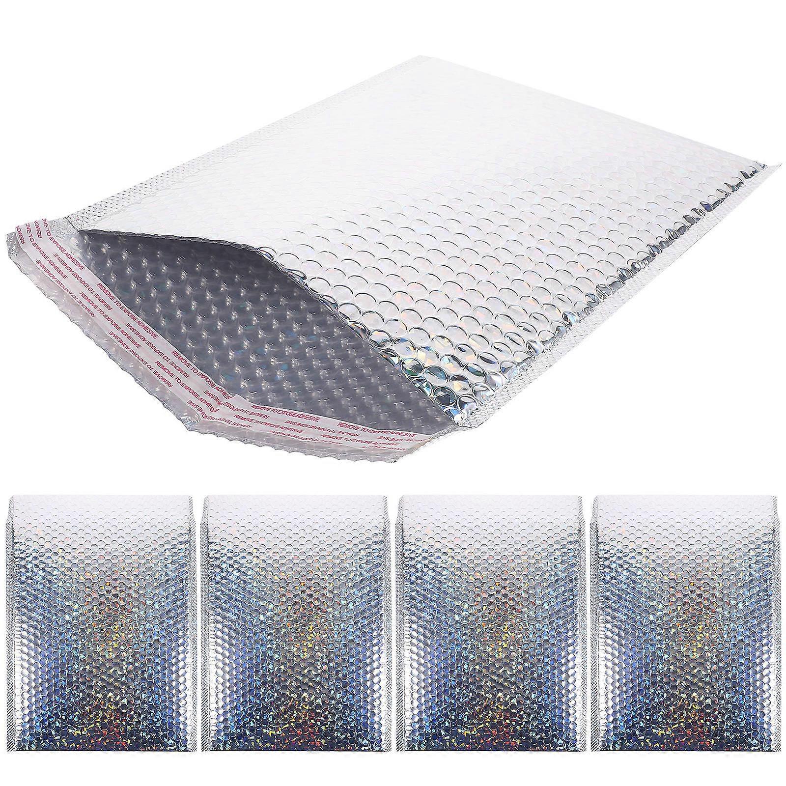 Bubble Packaging Bags for Wrapping 15Pcs Self Adhesive Pet Material