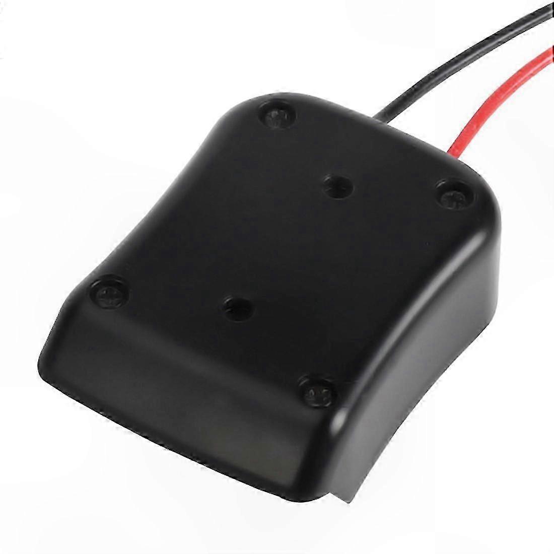 12V Battery Mount Dock Connector for Power Tools, Black