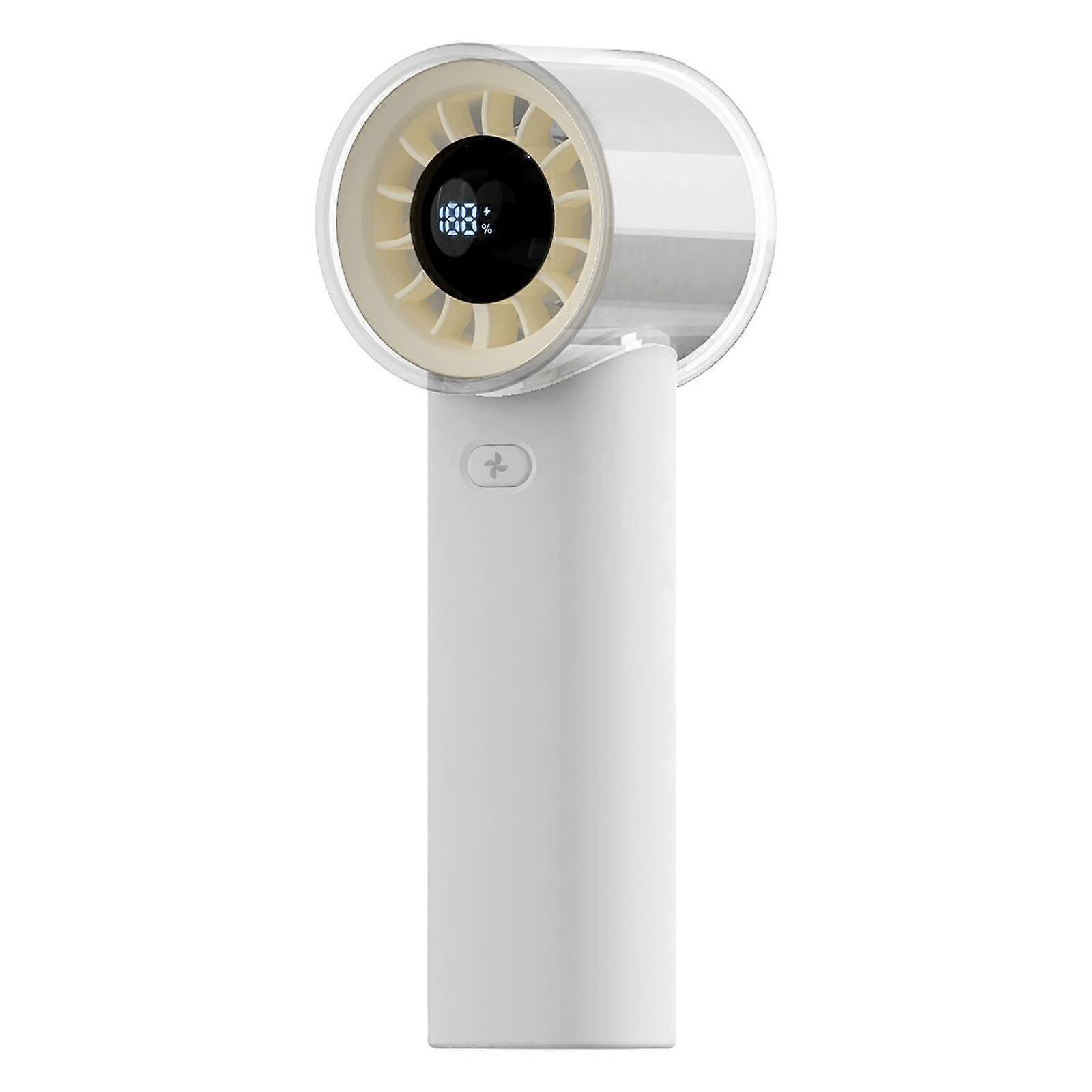 LED Digital Display High Speed Handheld Fan
