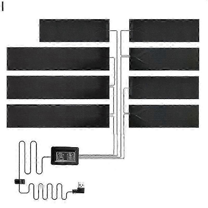 Heater Pad | Plug & Play Self-heating | Adjustable Temperature for Clothing Heating