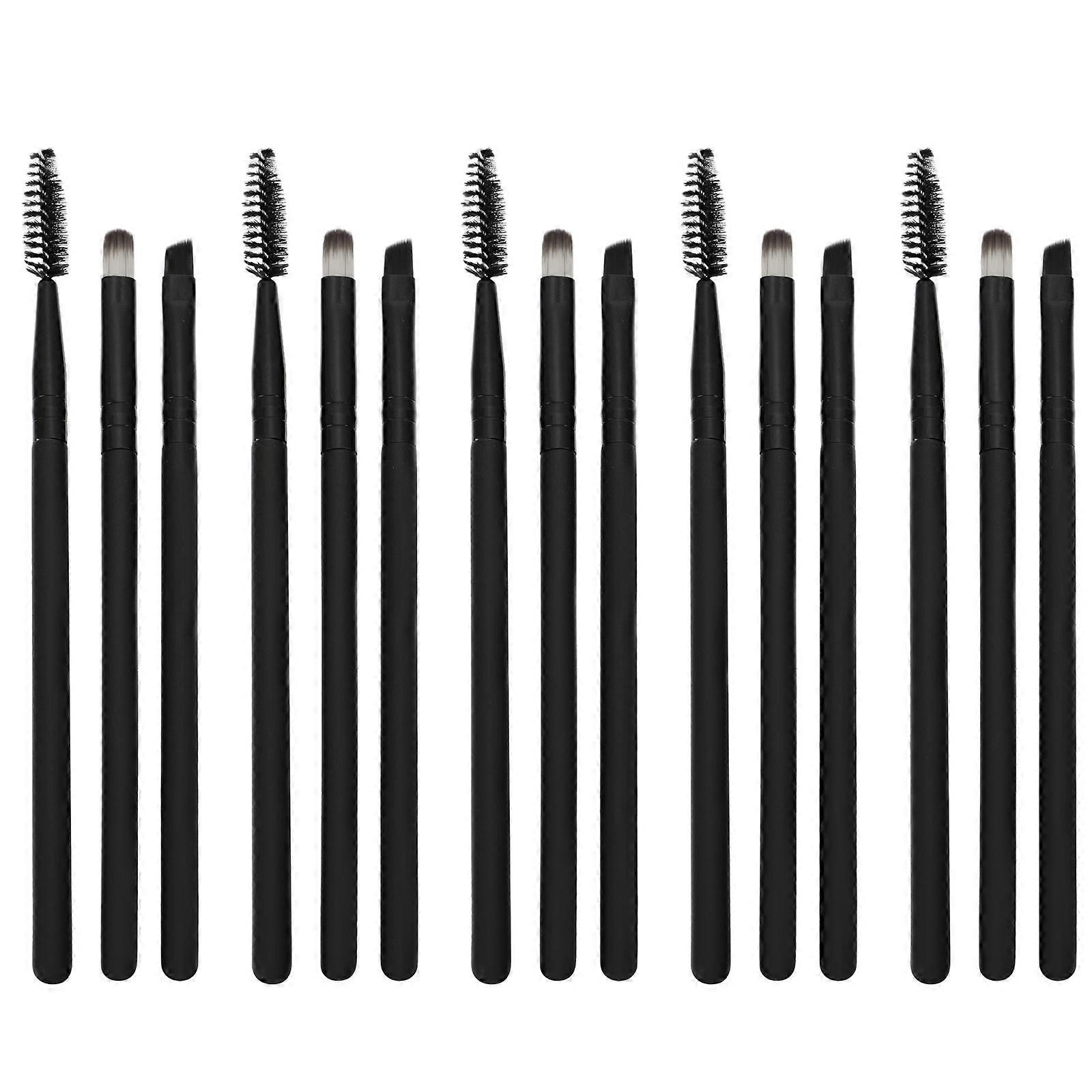 Makeup Brush Set 15Pcs Practical Eyebrow Brushes for Makeup Use