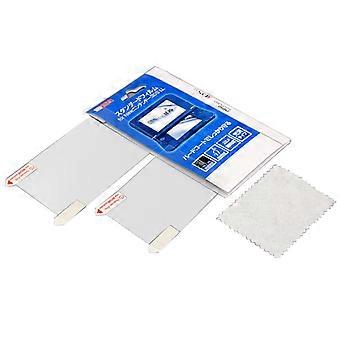 LCD Screen Protective Film Top Bottom Protector Skin Cover for New 3DS XL/LL