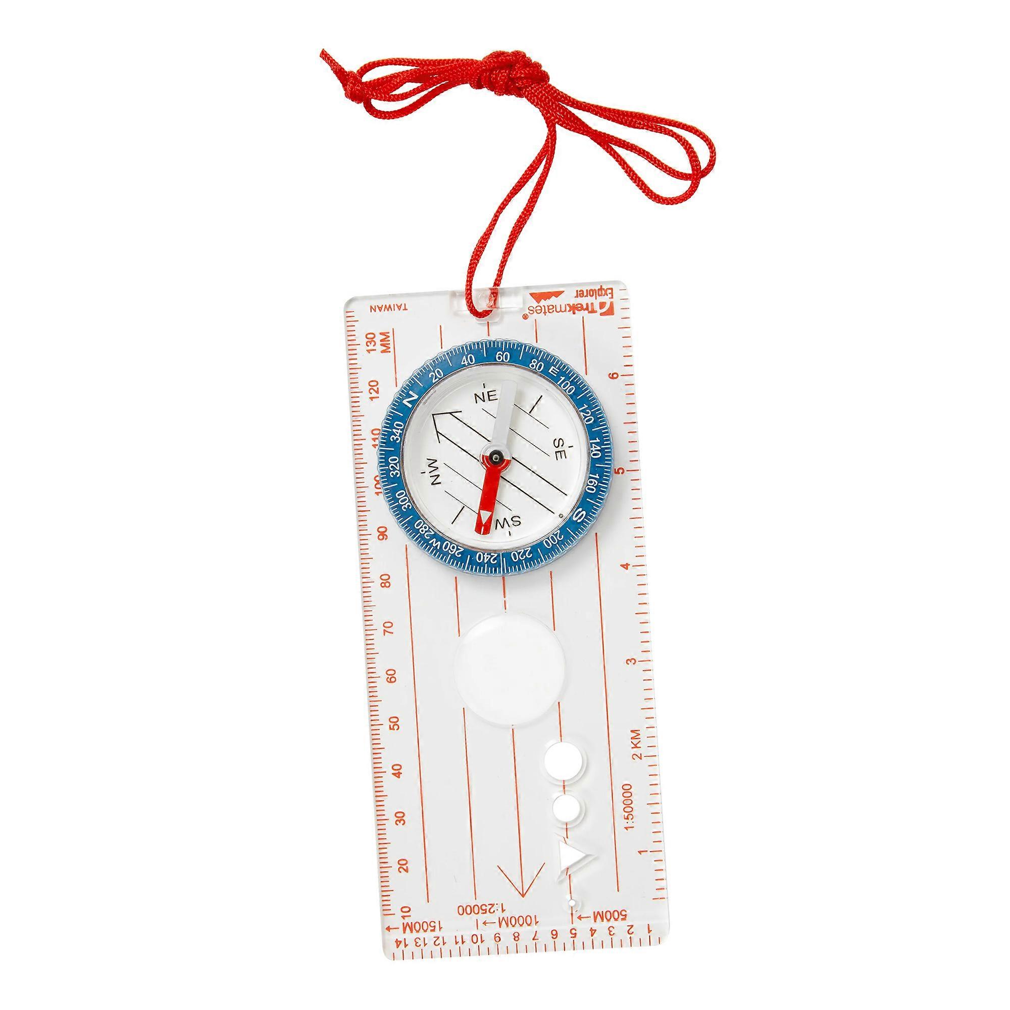 Trekmates - Explorer Baseplate Compass with Magnifier